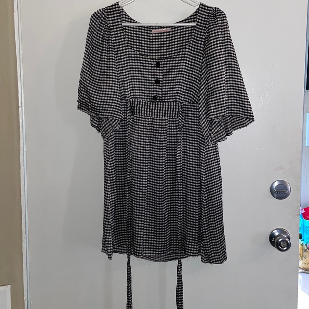 Betsey Johnson Checkered Dress